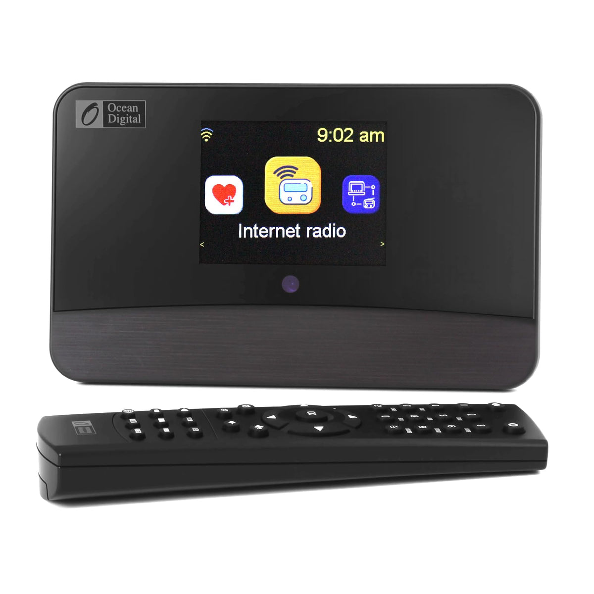 Ocean Digital WR-03M front panel view for easy hi-fi integration.