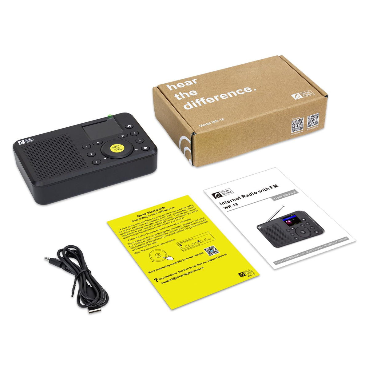 Ocean Digital WR-18 dimmer display helps conserve battery life