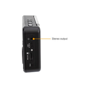 Ocean Digital WR-18 Skytune Search button enables fast station discovery