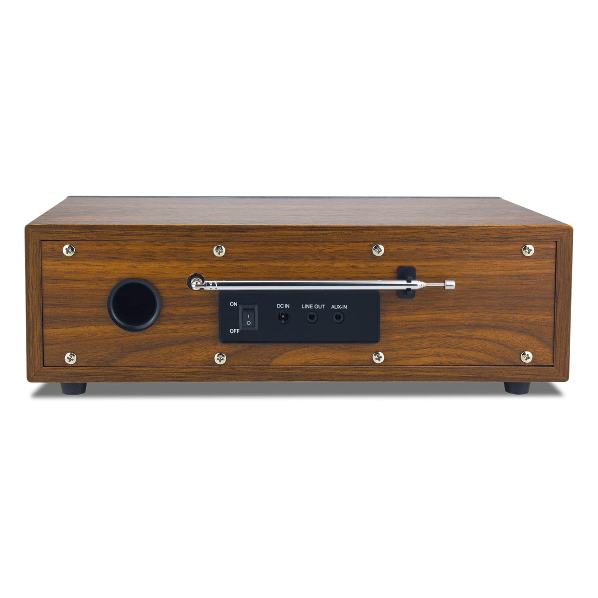 Ocean Digital WR-800 back ports show flexible setup options.
