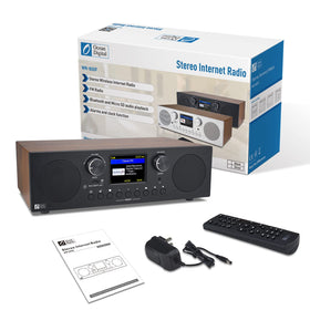 Ocean Digital WR-800 Bluetooth pairing enables wireless music from devices.