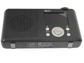 Ocean Digital WR-23F 3.5 mm audio out for headphones or external speakers.