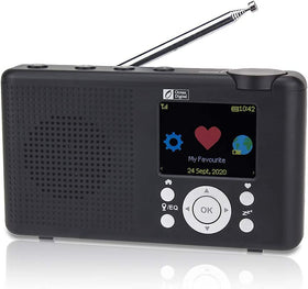Ocean Digital WR-23F front color LCD displays clear station info for easy navigation.