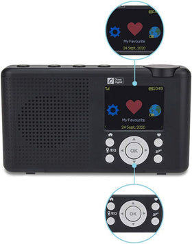 Ocean Digital WR-23F Wi-Fi Bluetooth controls enable seamless streaming and device pairing.