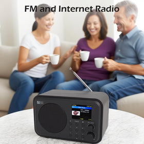 Ocean Digital WR-336M Bluetooth streaming for wireless music listening.