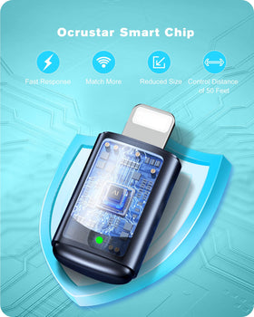 OCRUSTAR packaging shows compatibility logos, indicating broad device support