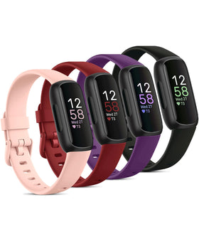 Odbeai Inspire 3 band closeup of soft silicone texture for comfortable wear