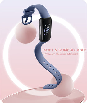 Odbeai Inspire 3 green silicone band lightweight for workouts