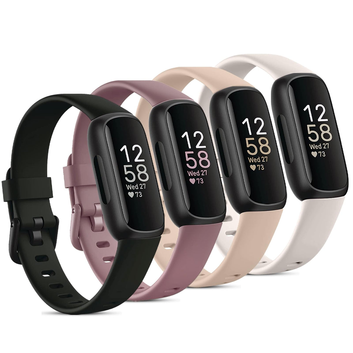 Odbeai Inspire 3 soft silicone band for comfortable all day wear