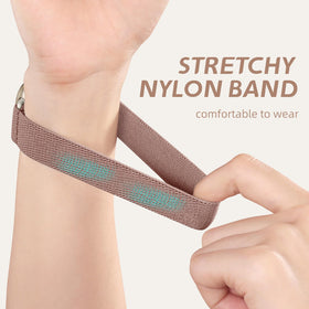 Odbeai stretchy strap with elastic buckle enables customizable, secure wrist fit
