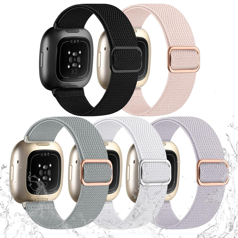 Odbeai stretchy strap for Fitbit Sense 2 bands offering flexible comfort for daily wear