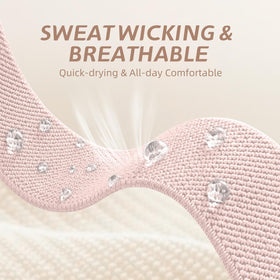 Odbeai stretchy strap for Versa 4 bands providing secure adjustable fit during workouts