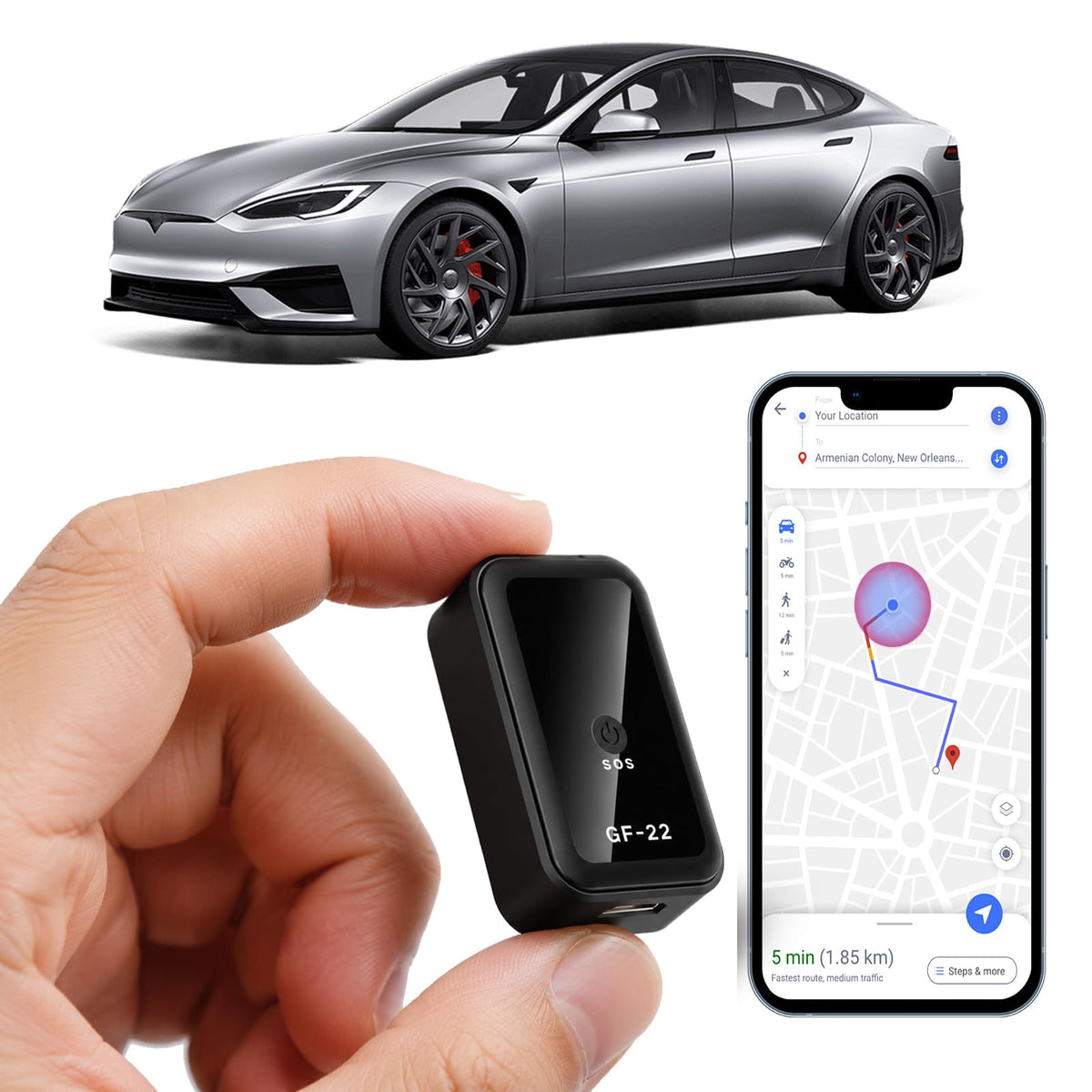 Oddwaxs mini front showing compact tracker and model details for discreet monitoring