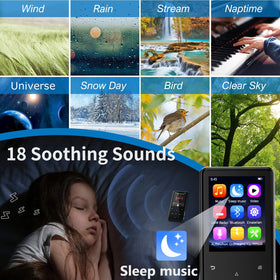 ODEJOI built-in white noise sounds aid focus and relaxation.