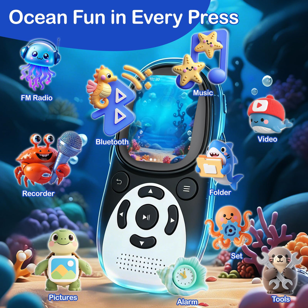 ODEJOI penguin held in hand showing compact size and portable convenience