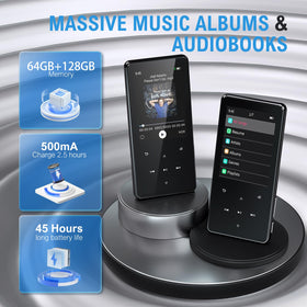 ODEJOI portable MP3 player with speaker lets everyone share tunes.