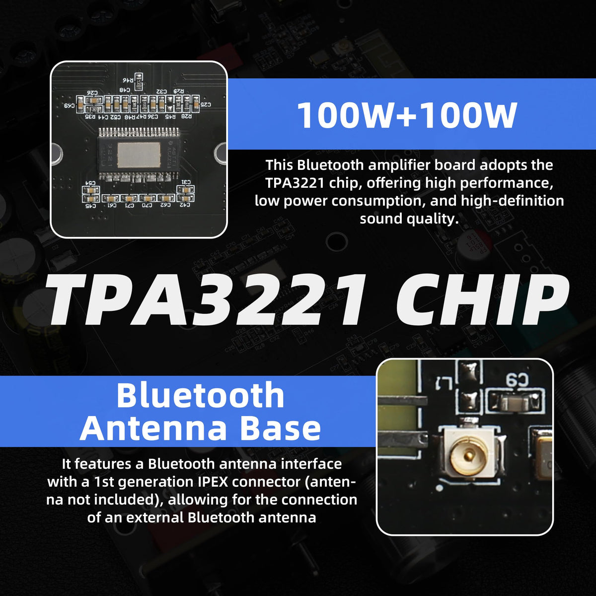 ODEKTOOY external IPX antenna base showing improved Bluetooth range