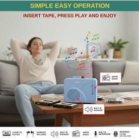 ODEO voice activated recording with built-in mic for quick capture.