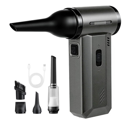 ODISTAR compressed air duster front view for efficient desktop dusting