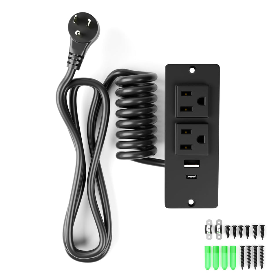 OELFFOW drawer socket installed for clutter-free desk power delivery.