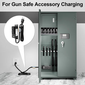 OELFFOW gun safe power outlet kit packaging and instructions ensure a smooth setup