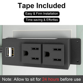 OELFFOW gun safe power outlet kit usb-ports enables charging and accessory power in one space