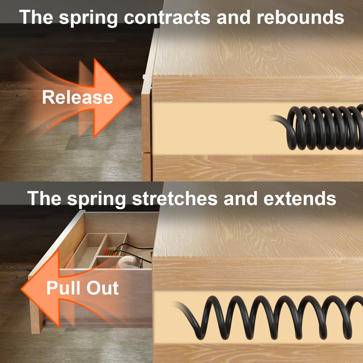OELFFOW in-drawer installation kit enables quick, clean wiring.