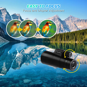 OEXLUFORD variable eyepiece system allows flexible magnification.