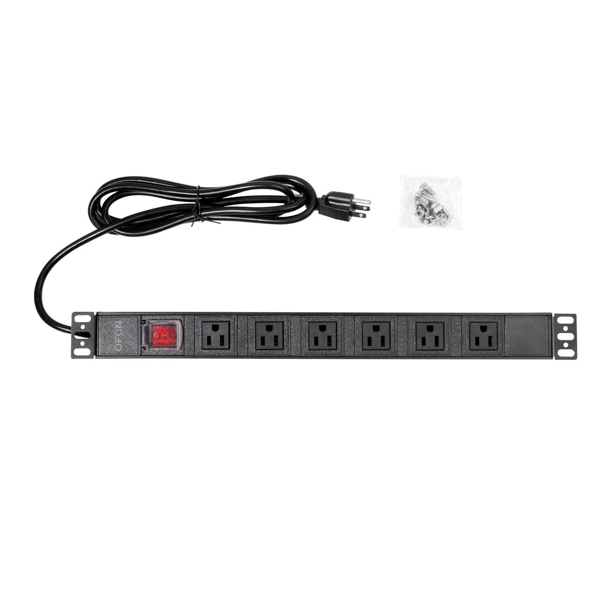 OFCN wide-spaced outlets reduce cable crowding in dense setups.
