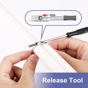 OFFO ergonomic grip with TPR handles reduces fatigue during long sessions.
