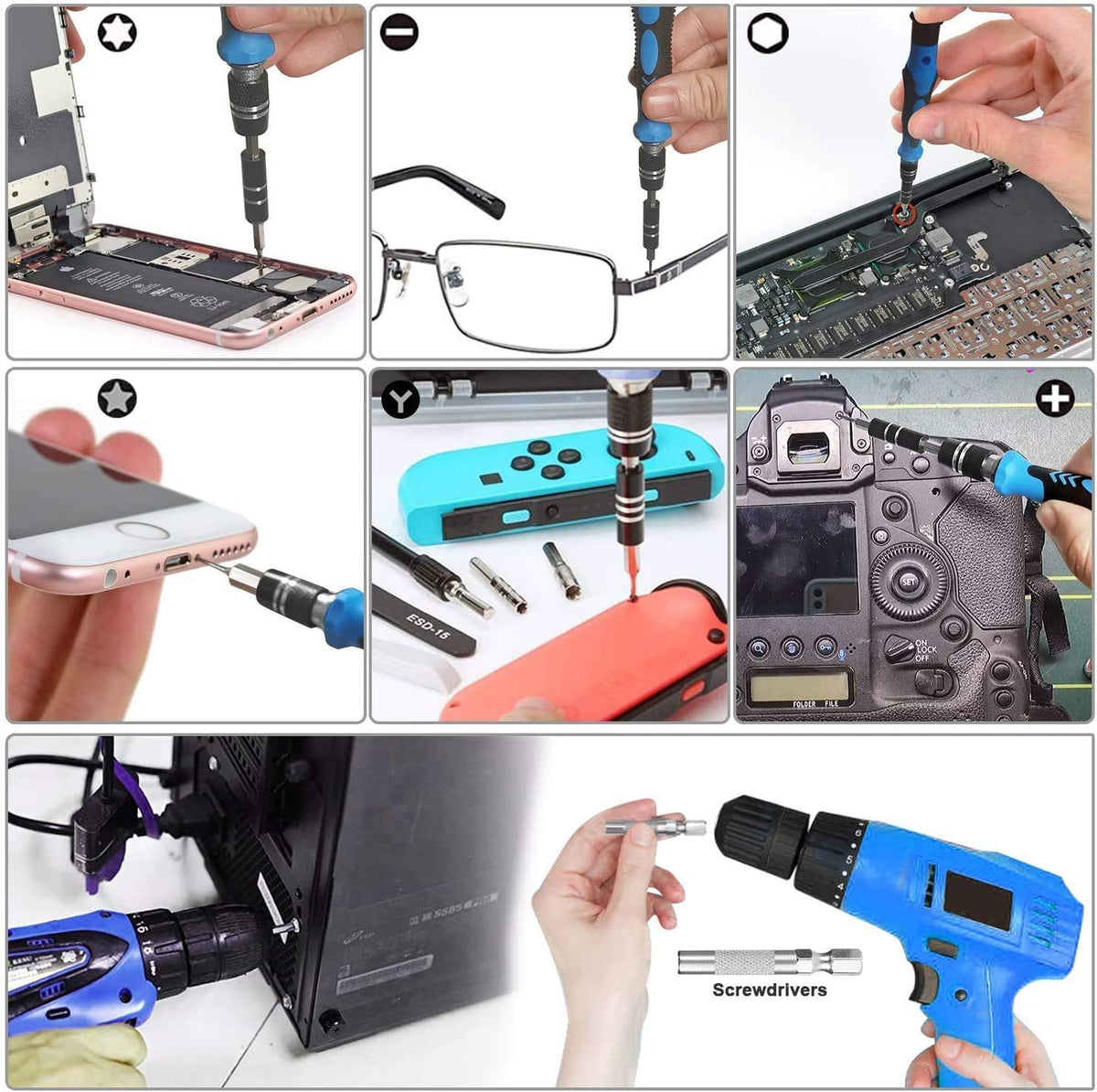 oGoDeal anti-static tweezers protect sensitive components during work