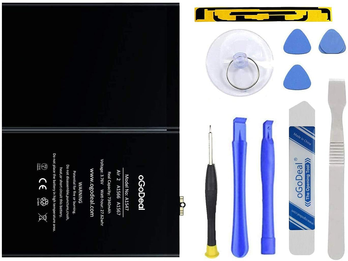 oGoDeal iPad Air 2 battery replacement pack for quick DIY repair