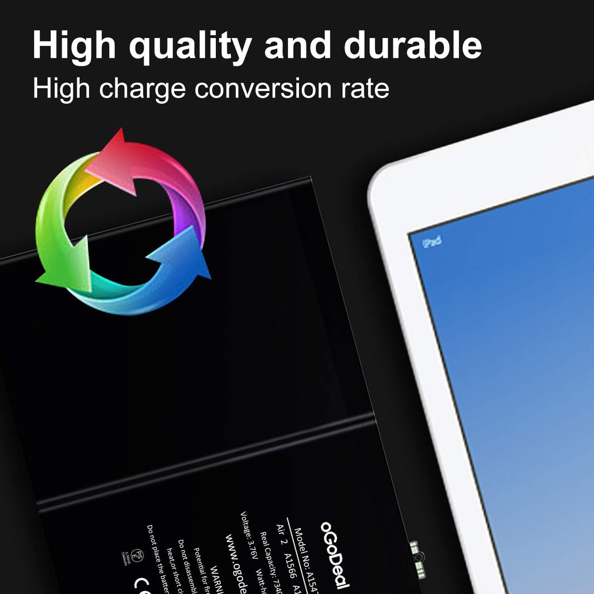oGoDeal iPad Air 2 quality control testing for safety and reliability