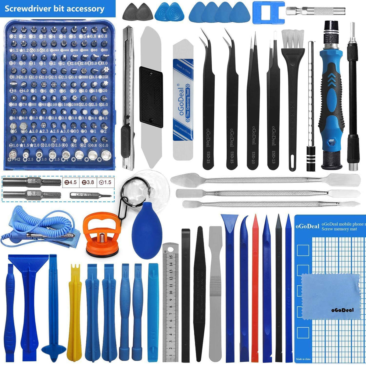 oGoDeal portable storage box for easy tool transport