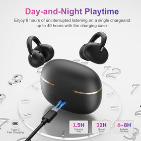OHAYO A7 12mm drivers deliver rich bass while maintaining situational awareness.