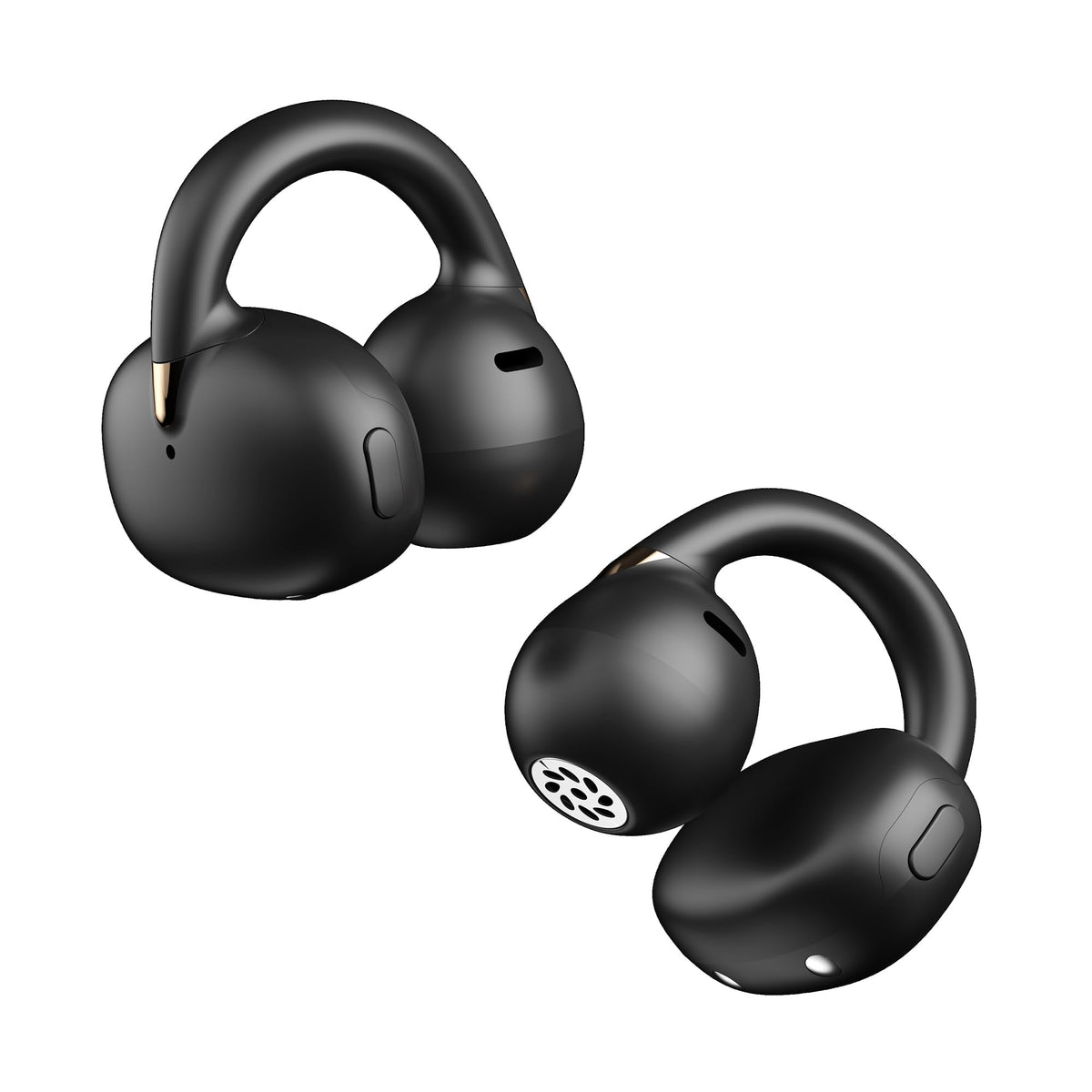 OHAYO A7 open-ear headphones sit comfortably on glasses wearers, with a pressure-free clip.