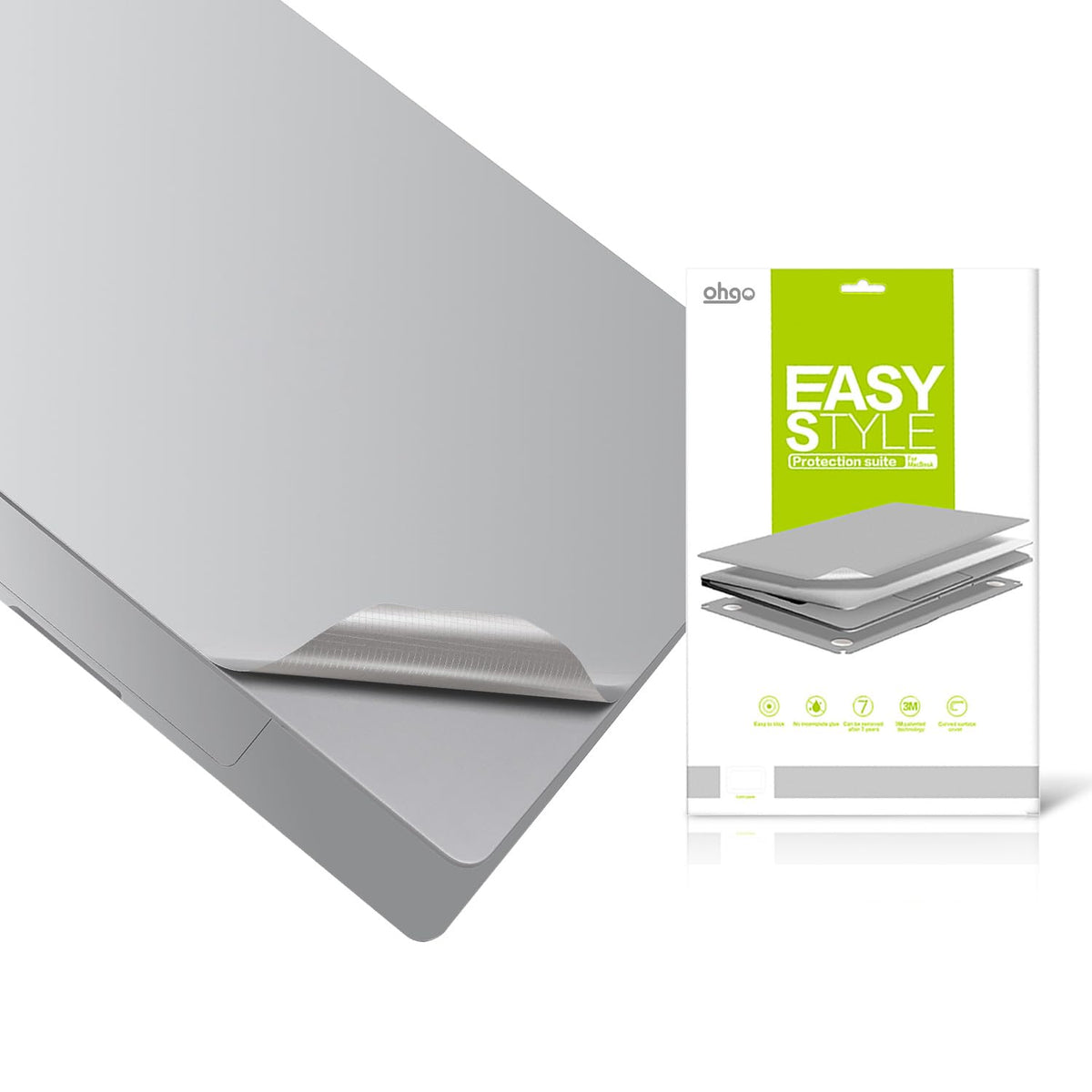 ohgo 4-in-1 laptop skin for MacBook Pro 13 with Touch Bar, precise fit and protection