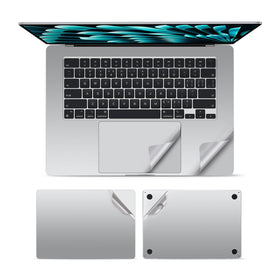 ohgo palm rest protector on MacBook Air, keeps touch area smooth during long typing sessions
