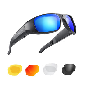 OhO sunshine 4K UHD video sunglasses deliver crisp detail for outdoor moments.