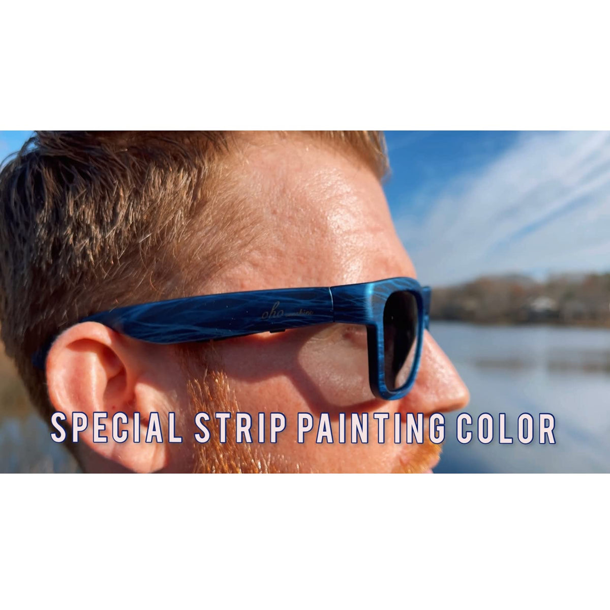 OhO sunshine ANSI Z87.1 lenses with UV400 protection for outdoor use.
