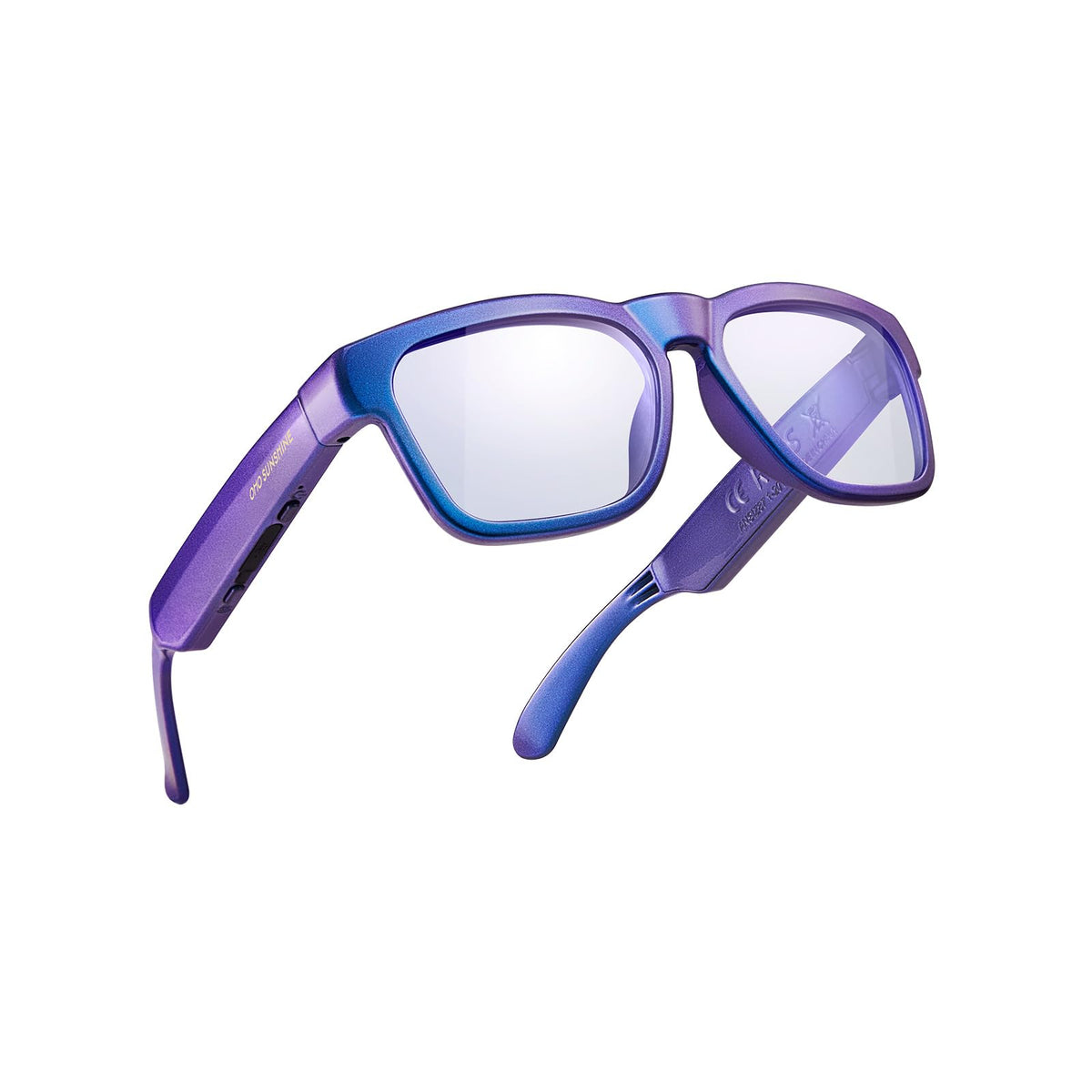 OhO sunshine Bluetooth Audio Sunglasses front view for all-day music on the go