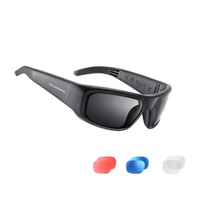 OhO sunshine Bluetooth sunglasses with open-ear design for everyday comfort and awareness.