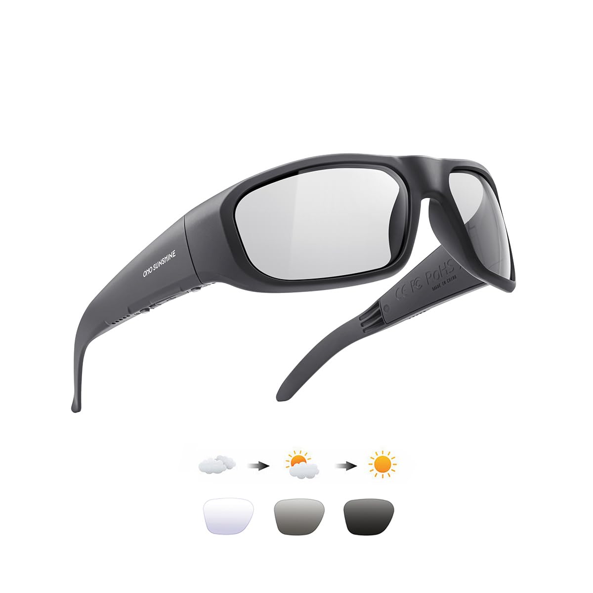 OhO sunshine Bluetooth sunglasses with open-ear design for hands-free calls and music on the go