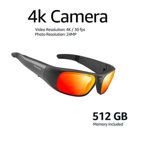 OhO sunshine camera sunglasses with UV protective lenses guard eyes in bright sun