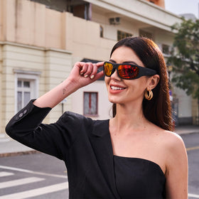 OhO sunshine camera sunglasses water-resistant design withstands sweat and splashes during activity