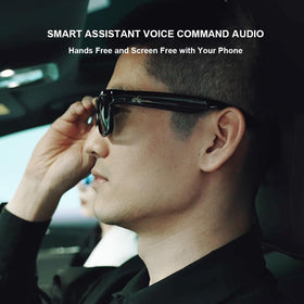 OhO sunshine in use running outdoors for hands-free music and situational awareness