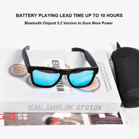 OhO sunshine lens detail polarized reflection reduces glare for clearer vision