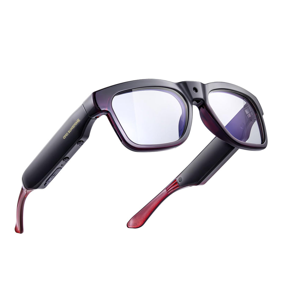 OhO sunshine OHO 4K ultra-light glasses with ergonomic frame deliver all-day comfort.