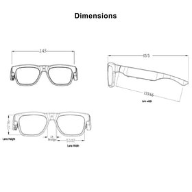 OhO sunshine OHO 4K ergonomic frame designed for European and American contours