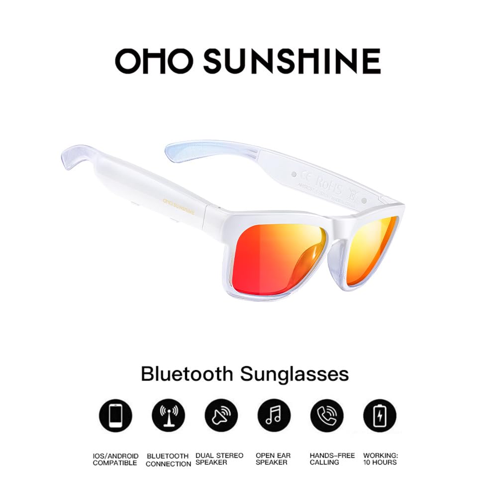 OhO sunshine speaker closeup revealing driver grille and detail for clear bass and voice
